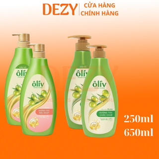 Dầu gội và dầu xả olive 250ml 650ml dưỡng tóc chắc khoẻ / bồng bềnh / mềm mượt shampoo ô liu conditioner ôliv dezy