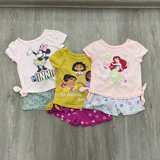 Set bộ cộc Disney dư xịn cho bé gái siêu xinh có 3 mẫu