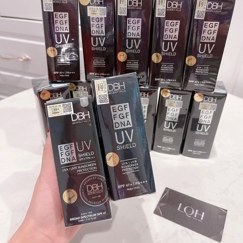 Kem chống nắng DBH 60ml Fullbox ( Bản Mỹ chứa EGF , FGF , DNA )