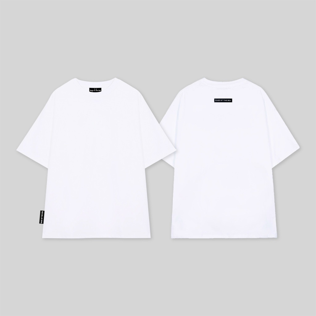 (TẶNG KÈM HỘP GIẤY)ÁO THUN/T-SHIRT CỔ TRÒN UNISEX NAM NỮ FORM ÂU RAGE OF THE SEA (ROTS STUDIO) "DOUBLE RAGE OF THE SEA" | BigBuy360 - bigbuy360.vn