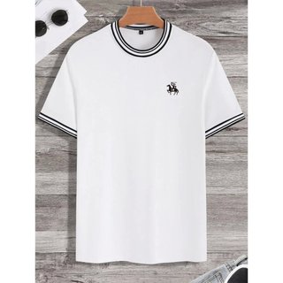 *Chính Hãng*Áo phông Nam 100% cotton cao cấp, hình thêu sắc nét, form dáng chuẩn, co giãn 4 chiều