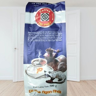 Cafe rang xay Trí Phát ( gói 500g )