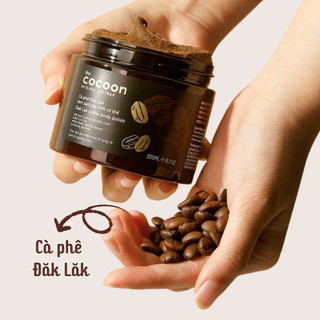 Cà phê Đắk lắk làm sạch da chết Cocoon 200ml