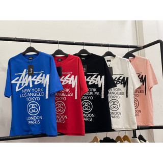 [Vải Xịn] Áo Thun Stu.ssy World Tour in kỹ thuật số - Vải xịn - Mỹ Tú Store