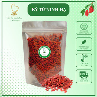 Kỷ Tử Mộc Ninh Hạ Organic - Loại 1 - Đóng túi zip - Có hút ẩm