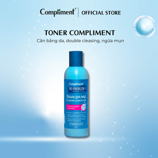 Toner Compliment No Problem dưỡng da, hỗ trợ giảm mụn với dầu cây trà 3b1 200ml