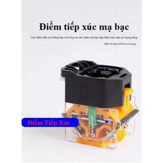 Nút Nhấn Nhả Không Đèn Phi 22 LA38