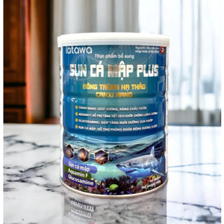 [Hộp 900g, HSD 2027] Sữa Sụn cá mập Plus Đông Trùng hạ thảo Canxi Nano.