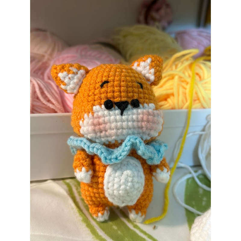 móc khoá chó shiba