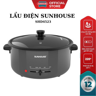 [chính hãng] Nồi lẩu điện đa năng Sunhouse SHD4523 3.5L - bảo hành chính hãng 12 tháng