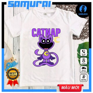 Áo Thun Hoạt Hình Mèo Catnap x dogday - Smiling Critters Poppy playtime 3  cực HOT