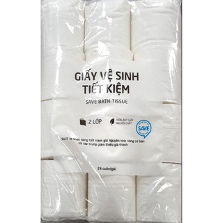 KHĂN GIẤY CUỘN LỐC 24 CUỘN
