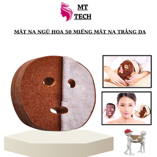[Hộp 50 Miếng] Mặt Nạ Ngũ Hoa Đinh Lịch | Thiên Nhiên Dùng Đắp Mặt Nạ Trắng Da.