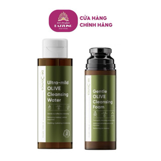 Combo Drceutics Nước Tẩy Trang Ultra-mild Olive Cleansing Water 500ml + Sữa Rửa Mặt Gentle Olive Cleansing Foam 150ml