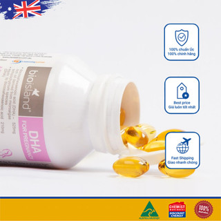 Combo bổ sung các vitamin thiết yếu cho mẹ Sắt Blackmores, Canxi Ostelin, Dha Bio Island