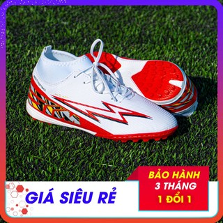 [Tặng Kèm Tất Sport] Giày Bóng Đá Mê Sút MFlash Cổ Cao, Bảo Hành 3 Tháng, Đổi trả thoải mái