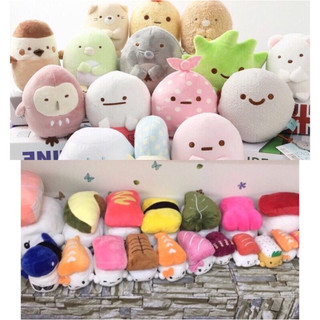 W2]Gấu bông móc khóa bánh susi,tsum,sumiko