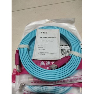 Cáp hdmi ztek 1.4 dây dẹp 3m zy 014 , 5m zy 015