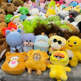 Gấu bông jerry, ếch ôm violent, tiger & donkey eeyore winnie the pooh, penguin, chim cánh cụt, vịt đeo kính, khủng long