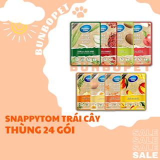   Thùng 24 Gói  Pate Snappy Tom Topping Trái Cây Gói 70g 