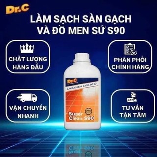 TẨY NỀN GẠCH, SỨ DR.C