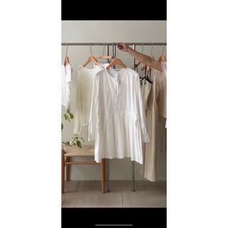 NUTCLOSET - Váy dài tay thắt eo 5251_V0119