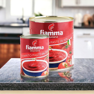 Bán sỉ cà chua xay nhuyễn tomato paste Fiama hộp 800g
