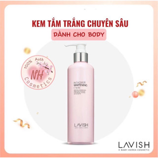 [ HÀNG CHÍNH HÃNG ] Kem Tắm Trắng Chuyên Sâu Dành Cho Body Lavish H Baby - Korea