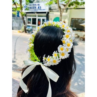 HÀNG SẴN : VÒNG HOA ĐỘI ĐẦU CÚC HOẠ MI