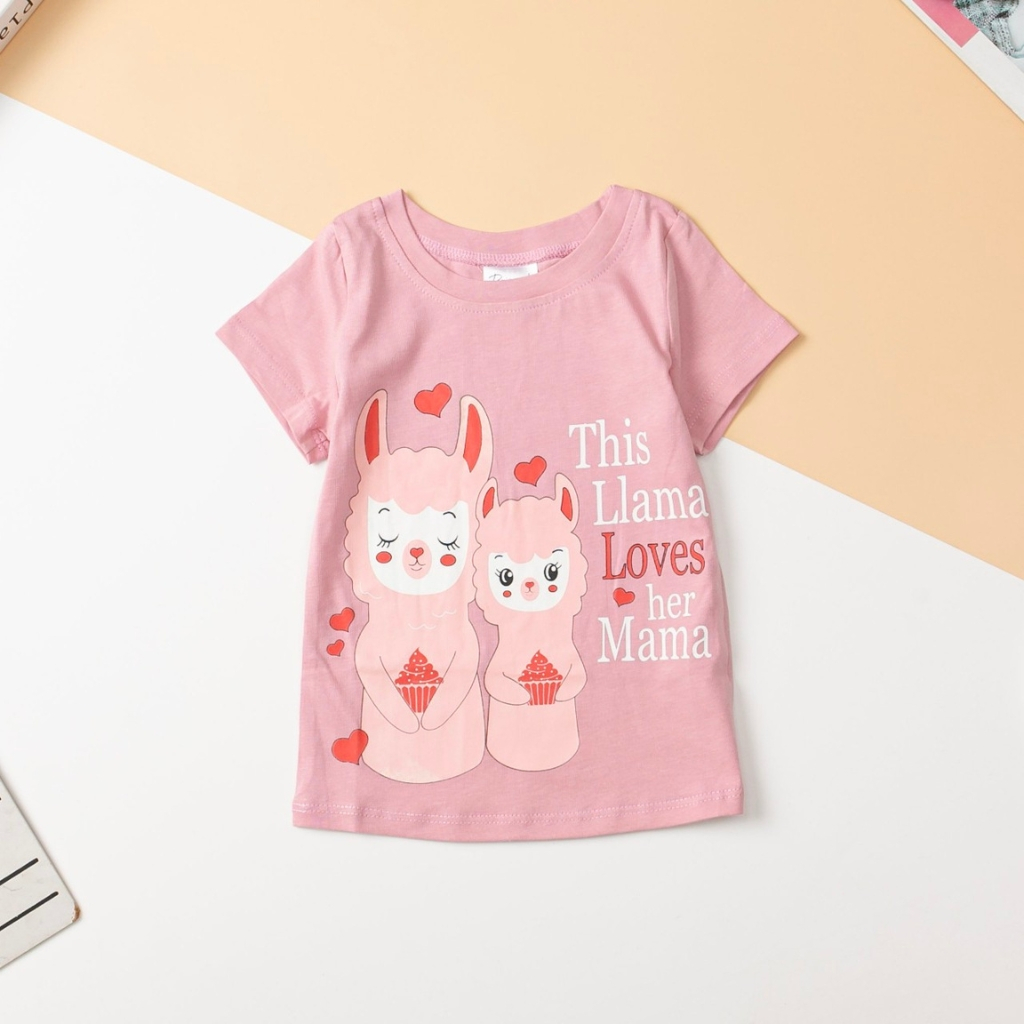 Áo thun cho bé gái size 2-10, áo phông bé gái chất cotton mềm mát, thấm hút tốt, nhiều màu sắc - SUNKIDS1