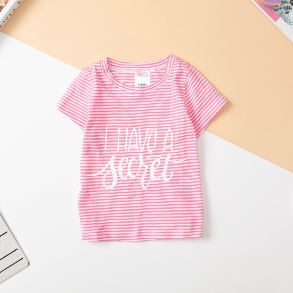 Áo thun cho bé gái size 2-10, áo phông bé gái chất cotton mềm mát, thấm hút tốt, nhiều màu sắc - SUNKIDS1