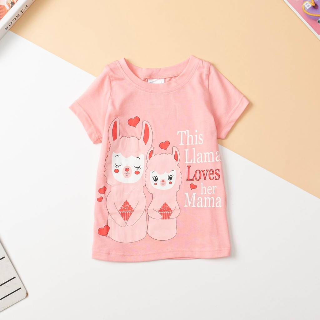 Áo thun cho bé gái size 2-10, áo phông bé gái chất cotton mềm mát, thấm hút tốt, nhiều màu sắc - SUNKIDS1