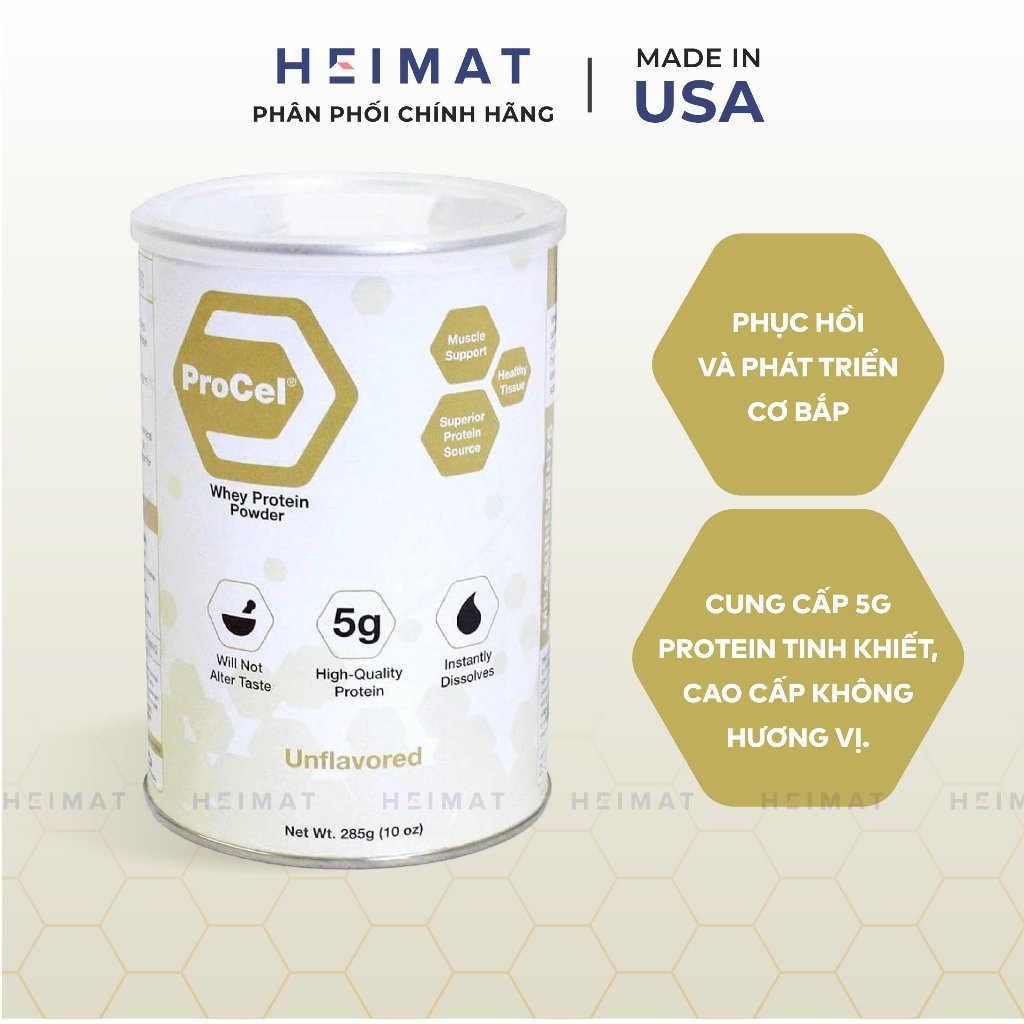 [Nội Địa Mỹ] ProCel Whey Protein - Bột Đạm Protein Procel