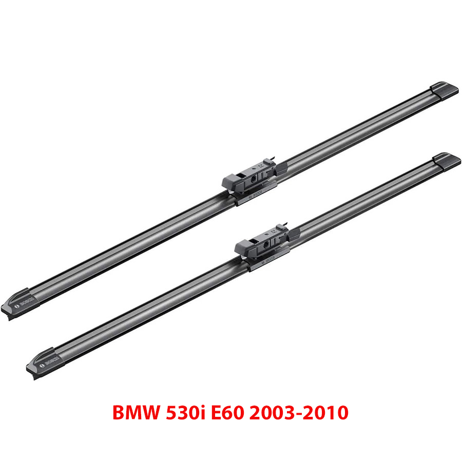 Bộ 2 Gạt Mưa BMW 530i E60 2003-2010 Bosch Aerotwin EURO Set A955S