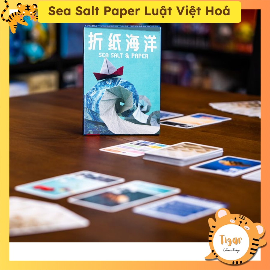  Boardgame Sea Salt & Paper Top Card Boardgame