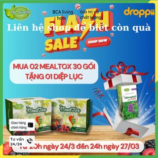 Mealtox gold TH giúp giảm cân bổ sung chất xơ cho cơ thể hỗ trợ tiêu hóa hỗ trợ giảm cholesterol trong máu