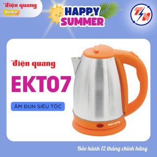 Ấm siêu tốc Điện Quang ĐQ EKT07 1518 ( 1500W, 1.8L, INOX 201, nhựa PP )