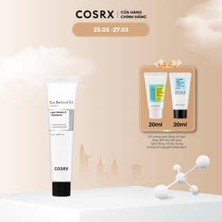 Retinol COSRX  Kem dưỡng The Retinol 0.1 Cream nguyên chất 0,1%/Dầu dưỡng retinol 0.5 làm mờ nếp nhăn 20ml