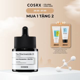 Tinh chất Niacinamide 15% chăm sóc da toàn diện COSRX The Niacinamide 15 Serum 20ml