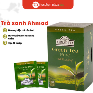 Trà xanh hiệu Ahmad hộp 40g 20 túi lọc