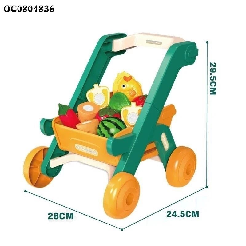 [GIFT] Bộ đồ chơi xe đẩy siêu thị Moony