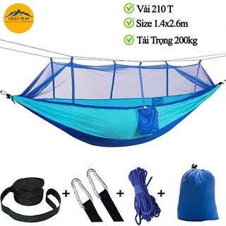 Võng Đơn 2 Lớp Có Mùng Dã Ngoại HMSY-02 Sport Line
