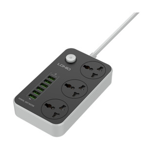 Ổ cắm điện đa năng ldnio sc3604 - 3 chấu - 6 cổng usb