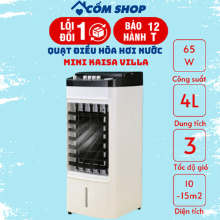 Quạt Điều Hòa Hơi Nước Mini KAISA VILLA thiết kế nhỏ gọn không ồn phù hợp chung cư, phòng nhỏ