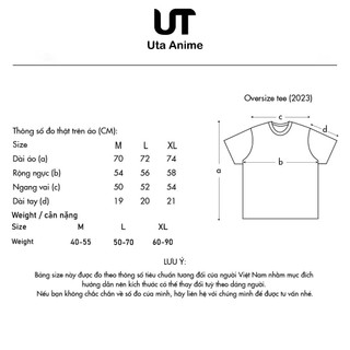 áo thun local brand UTA anime Luffy basic áo thun thời trang form rộng oversize nam nữ