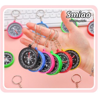 Móc khóa la bàn treo balo, túi xách, móc khóa dễ thương, La bàn trang trí