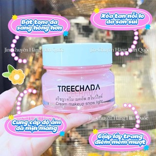 Kem nền make up che khuyết điểm treechada nâng tone da căng bóng