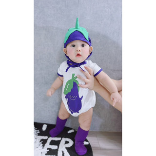 [ Kèm Nón xinh ] Body Cc cho bé phong cách hàn dễ thương