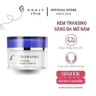 Kem Transino Whitening Repair Cream dưỡng sáng giảm thâm nám - kiềm dầu 30g Nhật
