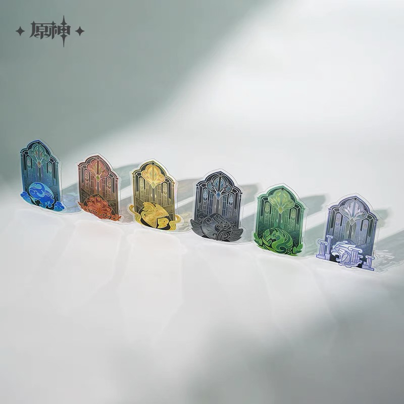 [Có sẵn] Set 6 bookmark học viện Sumeru official Genshin Impact